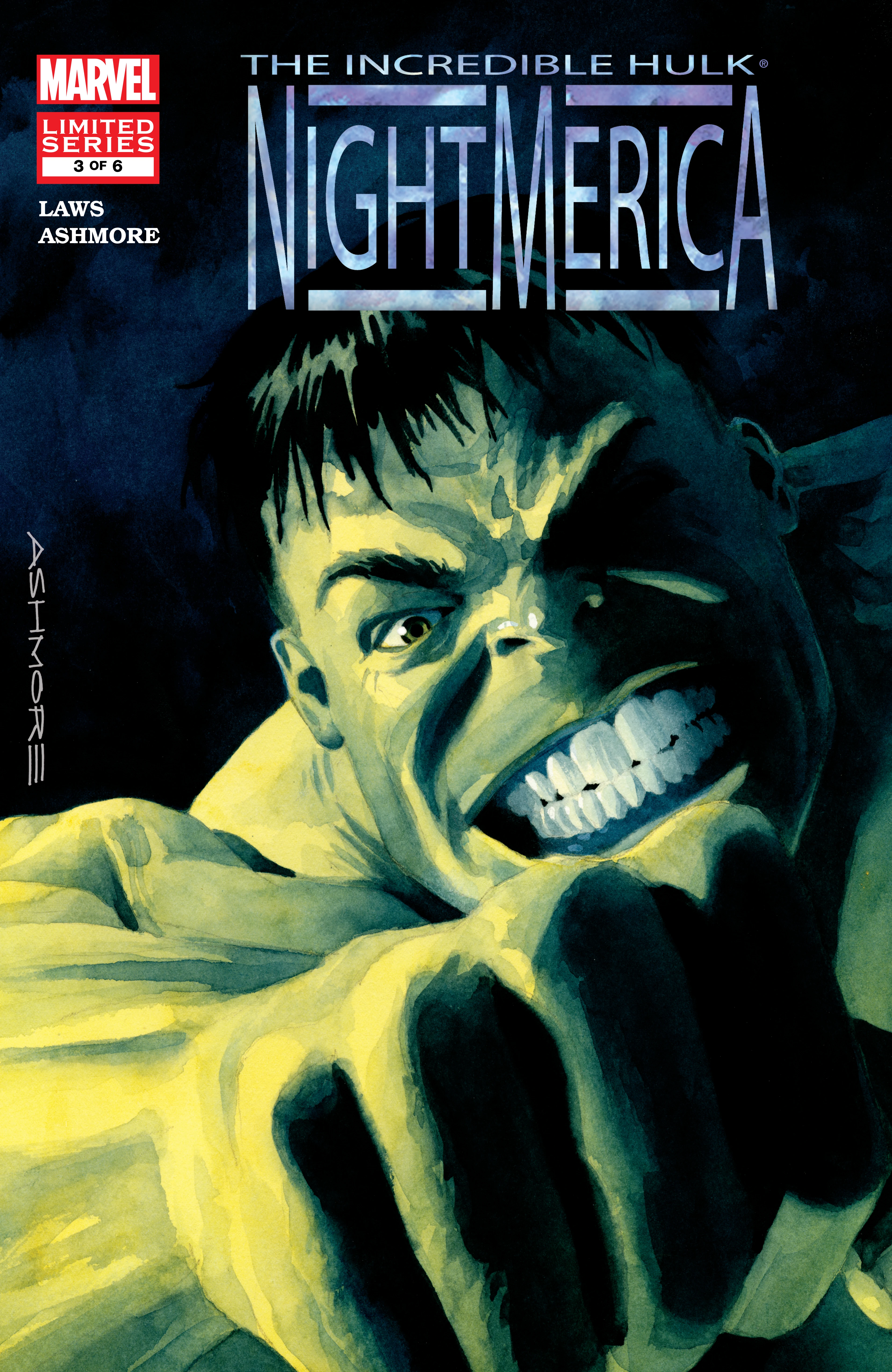 Hulk: Nightmerica #3 (Marvel, 2003 — Cover A) cover